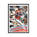 1985 Topps Pete O'Brien Rangers #196