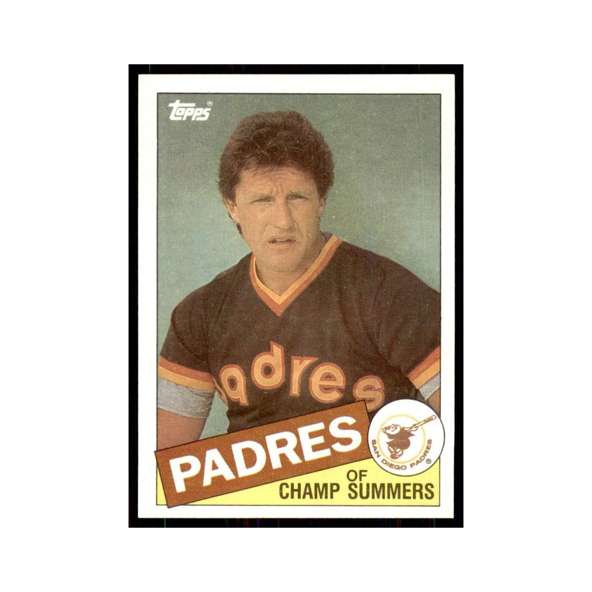 1985 Topps Champ Summers Padres #208