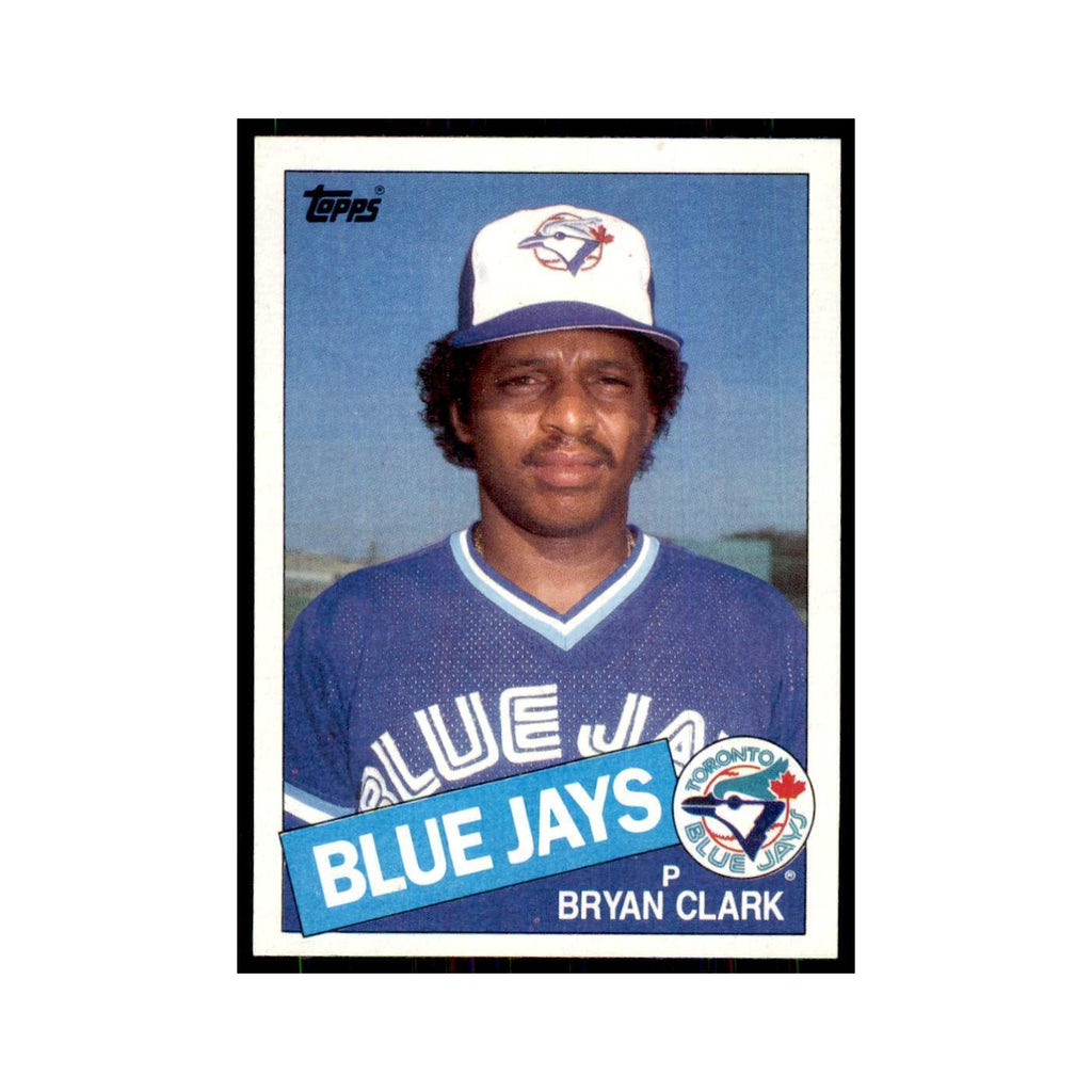 1985 Topps Bryan Clark Blue Jays #489