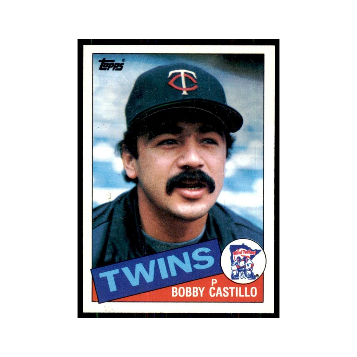 1985 Topps Bobby Castillo Twins #588