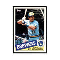 1985 Topps Ed Romero Brewers #498