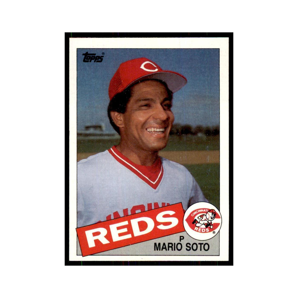 1985 Topps Mario Soto Reds #495