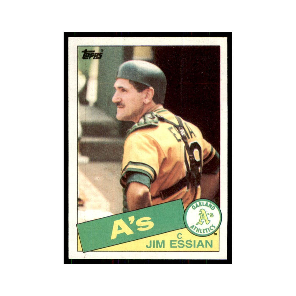 1985 Topps Jim Essian Athletics #472