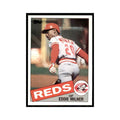 1985 Topps Eddie Milner Reds #198