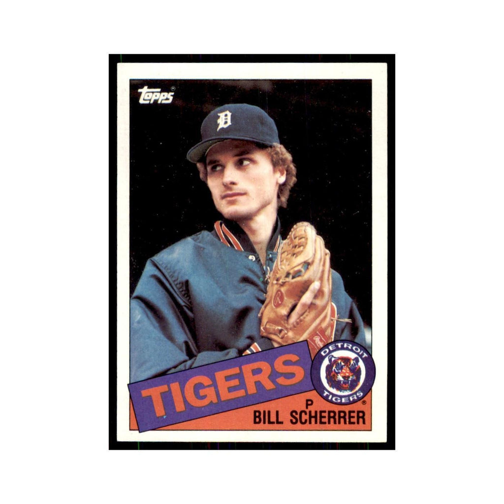 1985 Topps Bill Scherrer Tigers #586