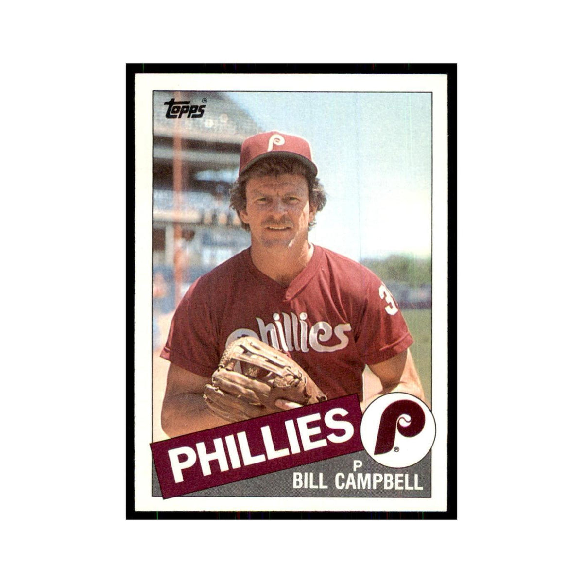 1985 Topps Bill Campbell Phillies #209