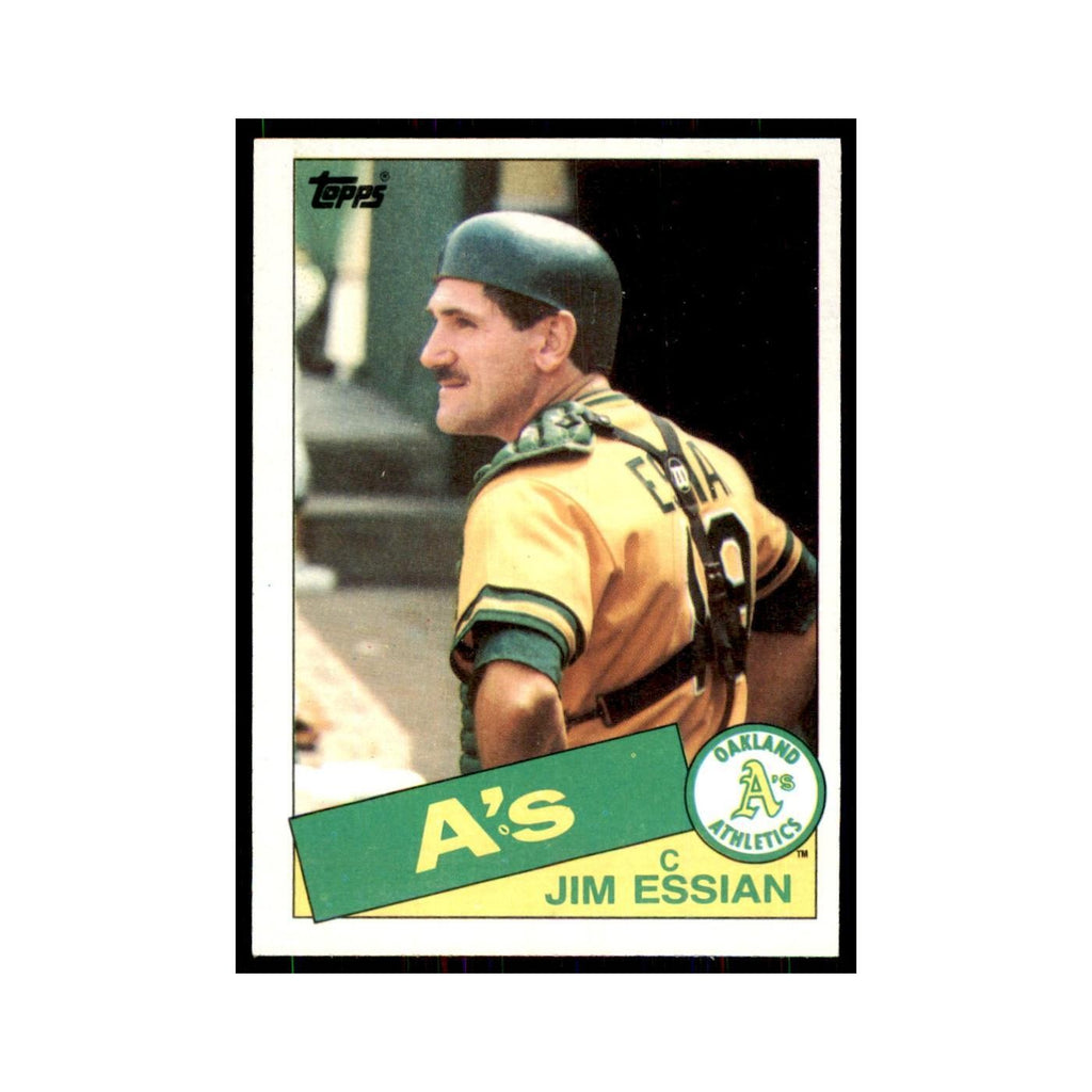 1985 Topps Jim Essian Athletics #472