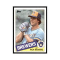1985 Topps Rick Manning Brewers #603