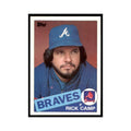 1985 Topps Rick Camp Braves #491