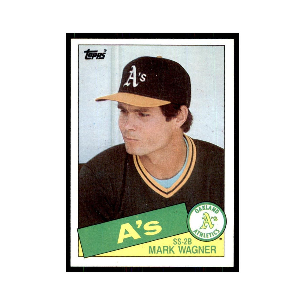 1985 Topps Mark Wagner Athletics #581