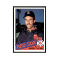 1985 Topps Mark Clear Red Sox #207