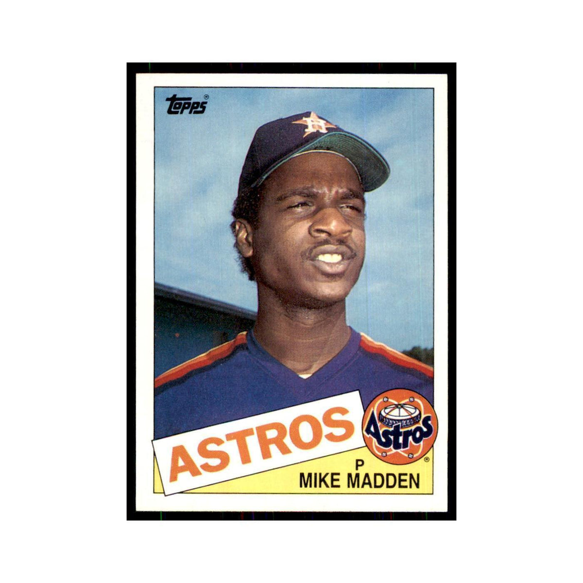 1985 Topps Mike Madden Astros #479