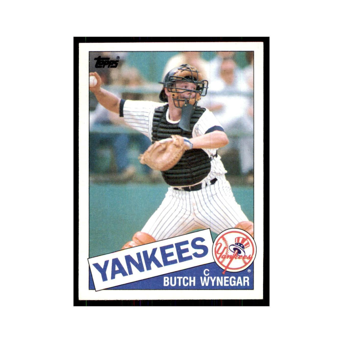 1985 Topps Butch Wynegar Yankees #585