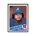 1985 Topps Rick Camp Braves #491