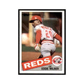 1985 Topps Eddie Milner Reds #198