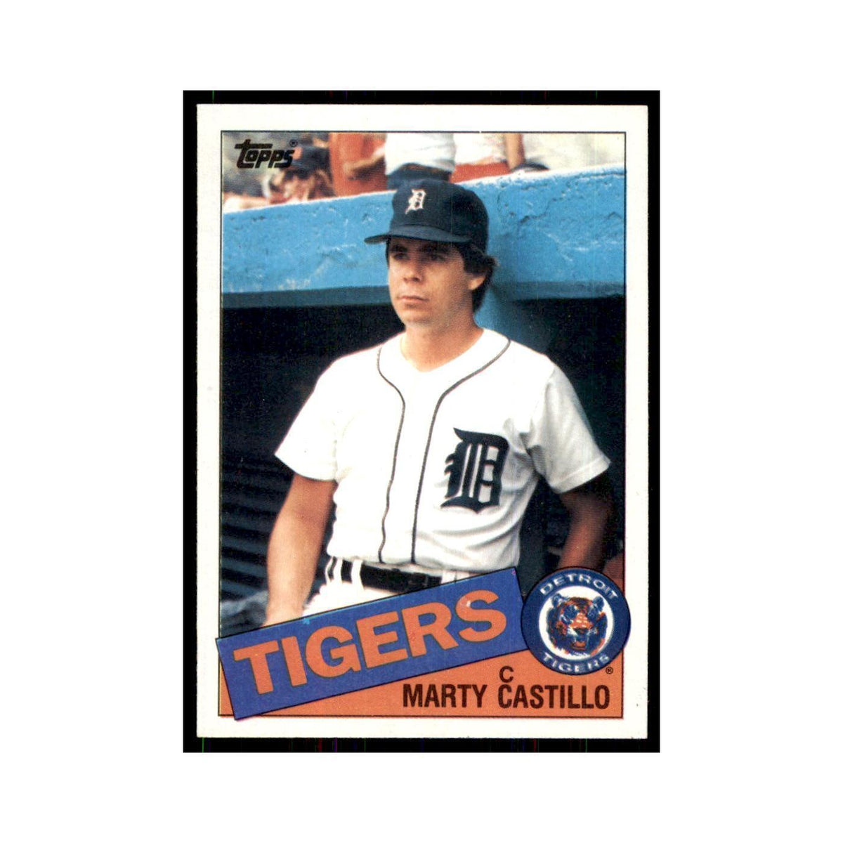 1985 Topps Marty Castillo Tigers #461
