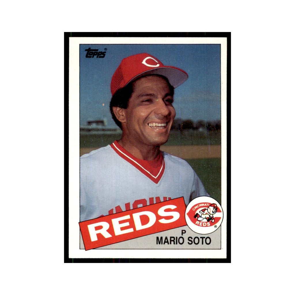 1985 Topps Mario Soto Reds #495