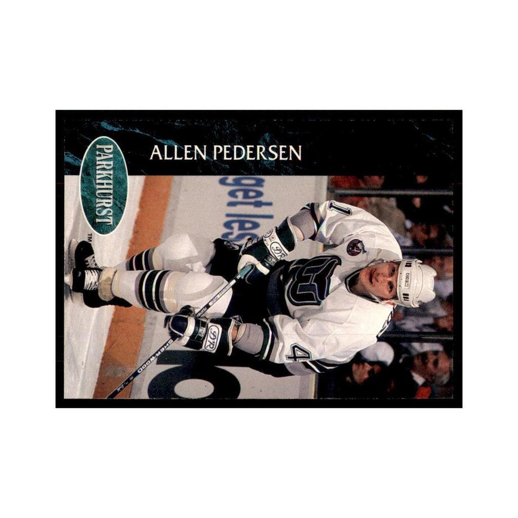1992 Parkhurst French Allen Pedersen Hockey Cards #300