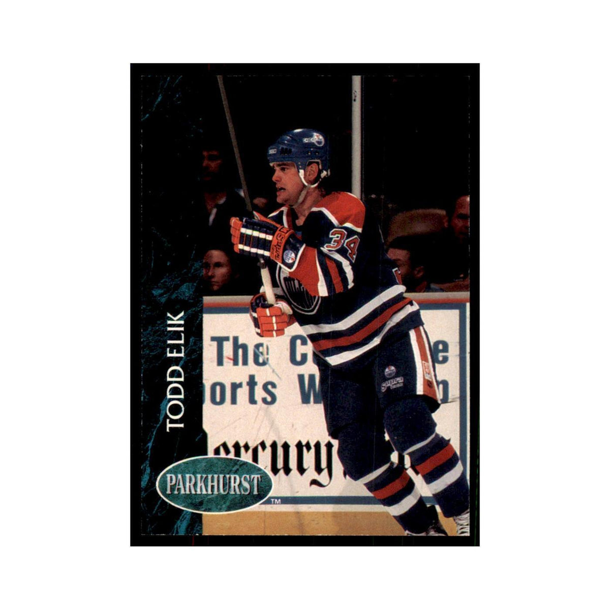 1992 Parkhurst French Todd Elik Hockey Cards #292