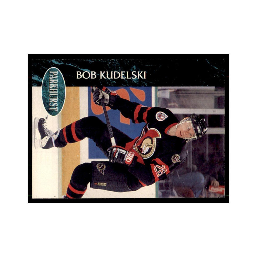 1992 Parkhurst French Bob Kudelski Hockey Cards #357