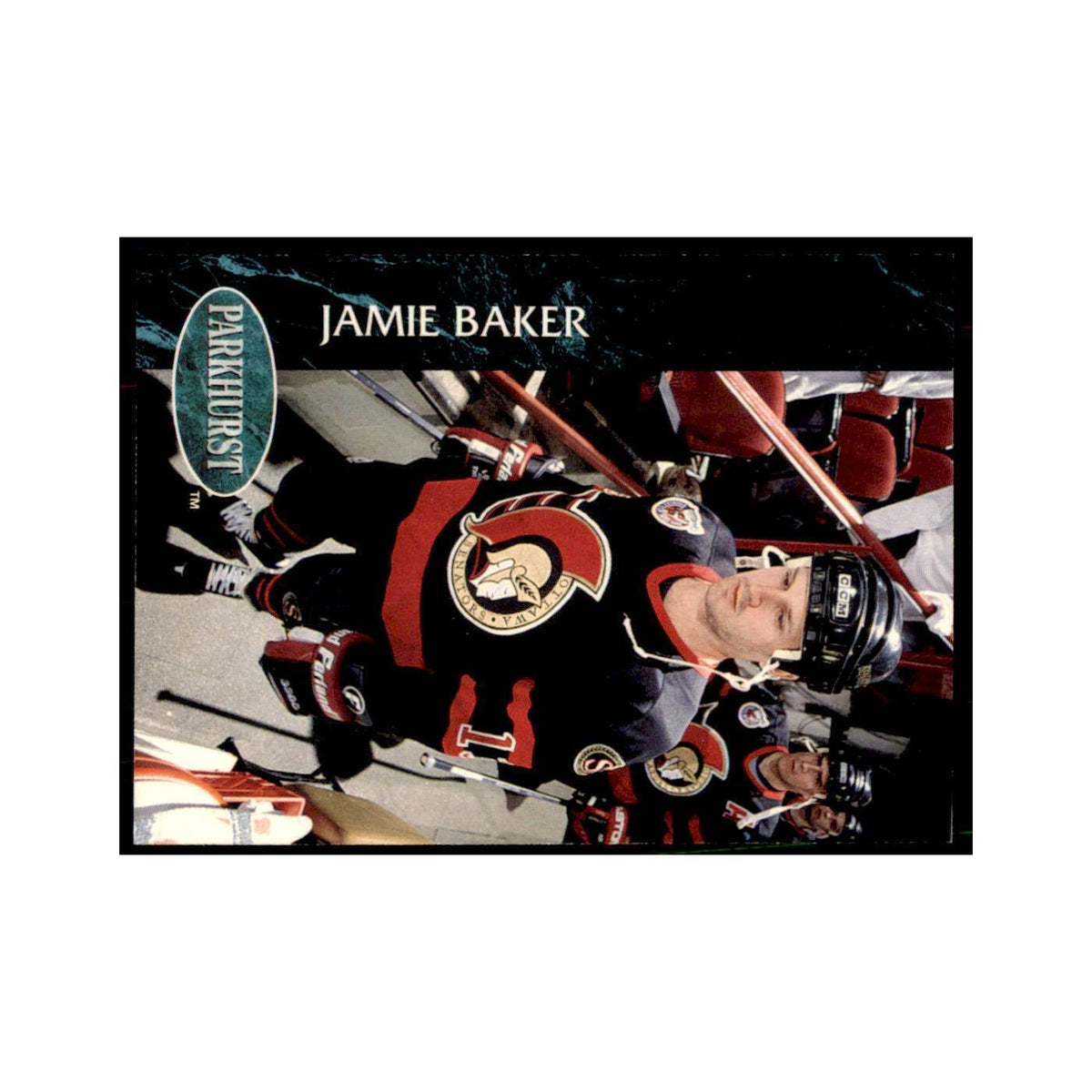 1992 Parkhurst French Jamie Baker Hockey Cards #353