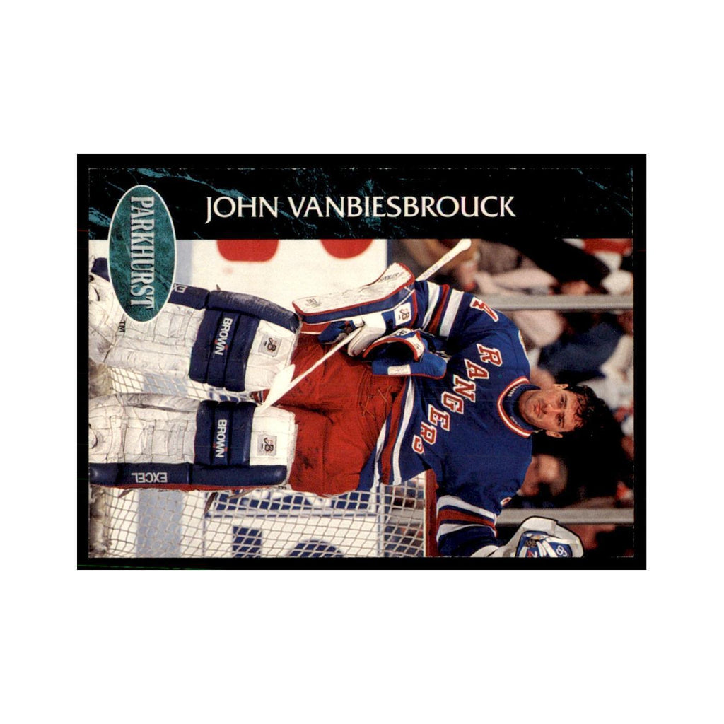 1992 Parkhurst French John Vanbiesbrouck Hockey Cards #349