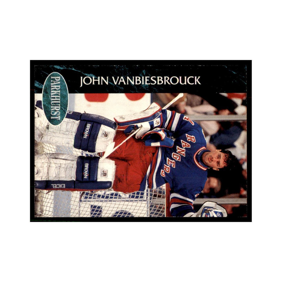 1992 Parkhurst French John Vanbiesbrouck Hockey Cards #349