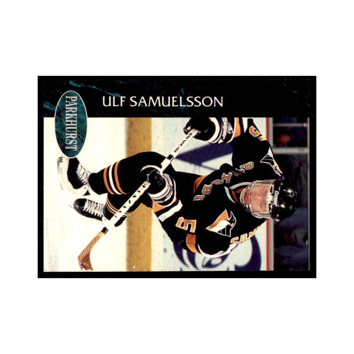 1992 Parkhurst French Ulf Samuelsson Hockey Cards #369