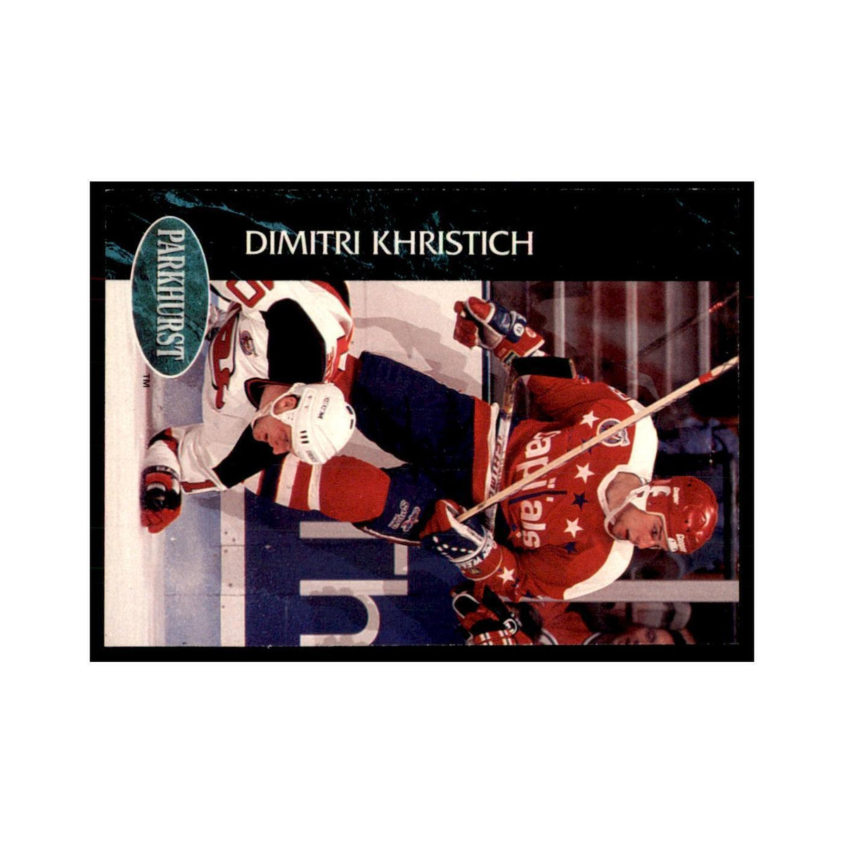 1992 Parkhurst French Dimitri Khristich Hockey Cards #428
