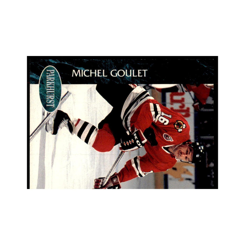 1992 Parkhurst French Michel Goulet Hockey Cards #272