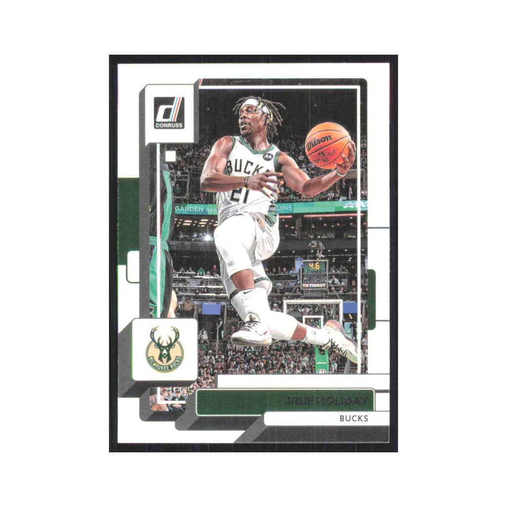 Jrue Holiday 2022 Panini Donruss #55 Milwaukee Bucks Basketball Card NM