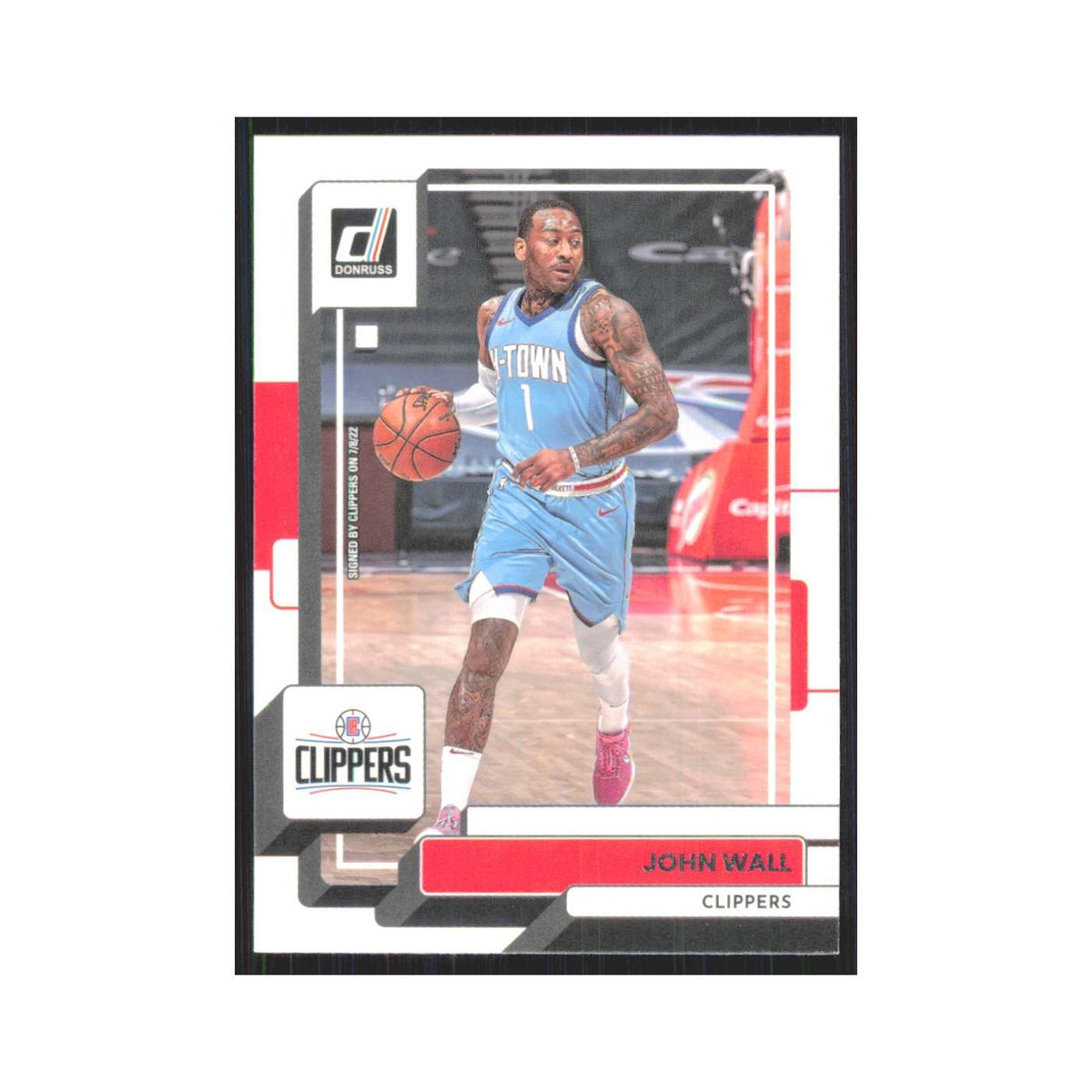 John Wall 2022 Panini Donruss #194 Los Angeles Clippers Basketball Card NM
