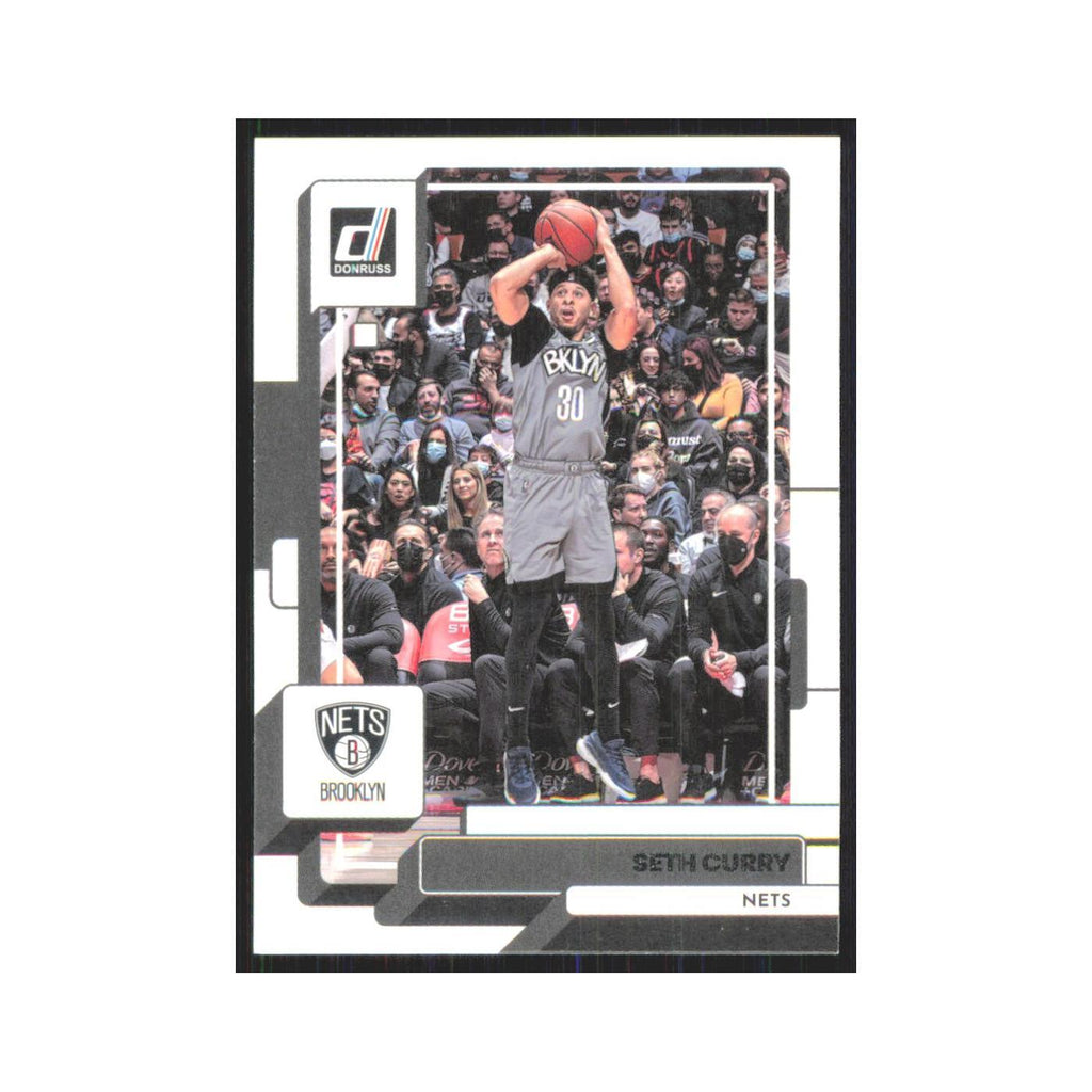 Seth Curry 2022 Panini Donruss #10 Brooklyn Nets Basketball Card NM