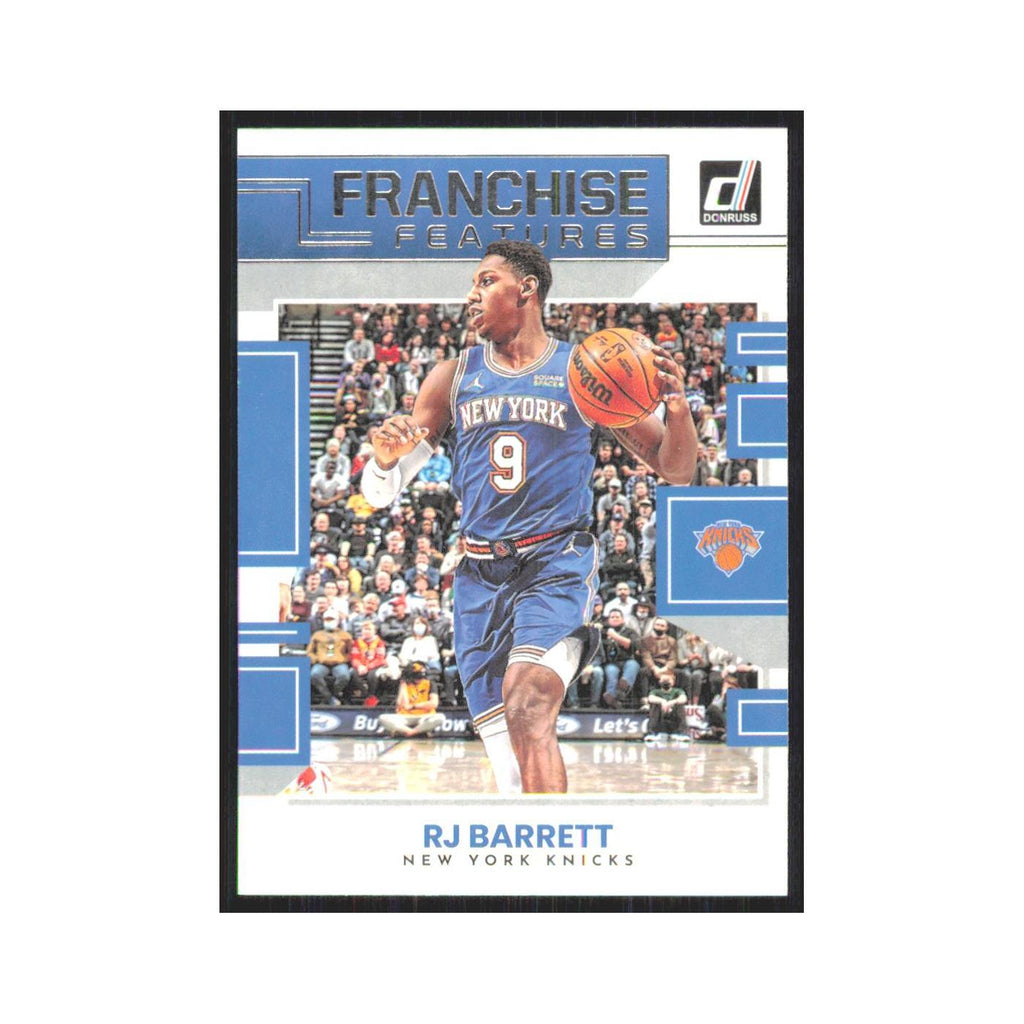 RJ Barrett 2022 Panini Donruss #3 New York Knicks Basketball Card NM