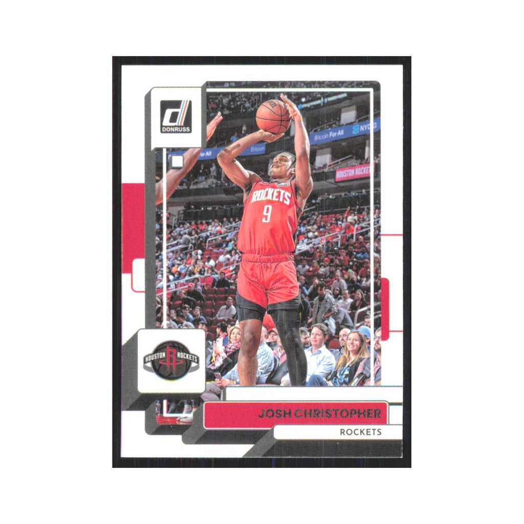 Josh Christopher 2022 Panini Donruss #154 Houston Rockets Basketball Card NM