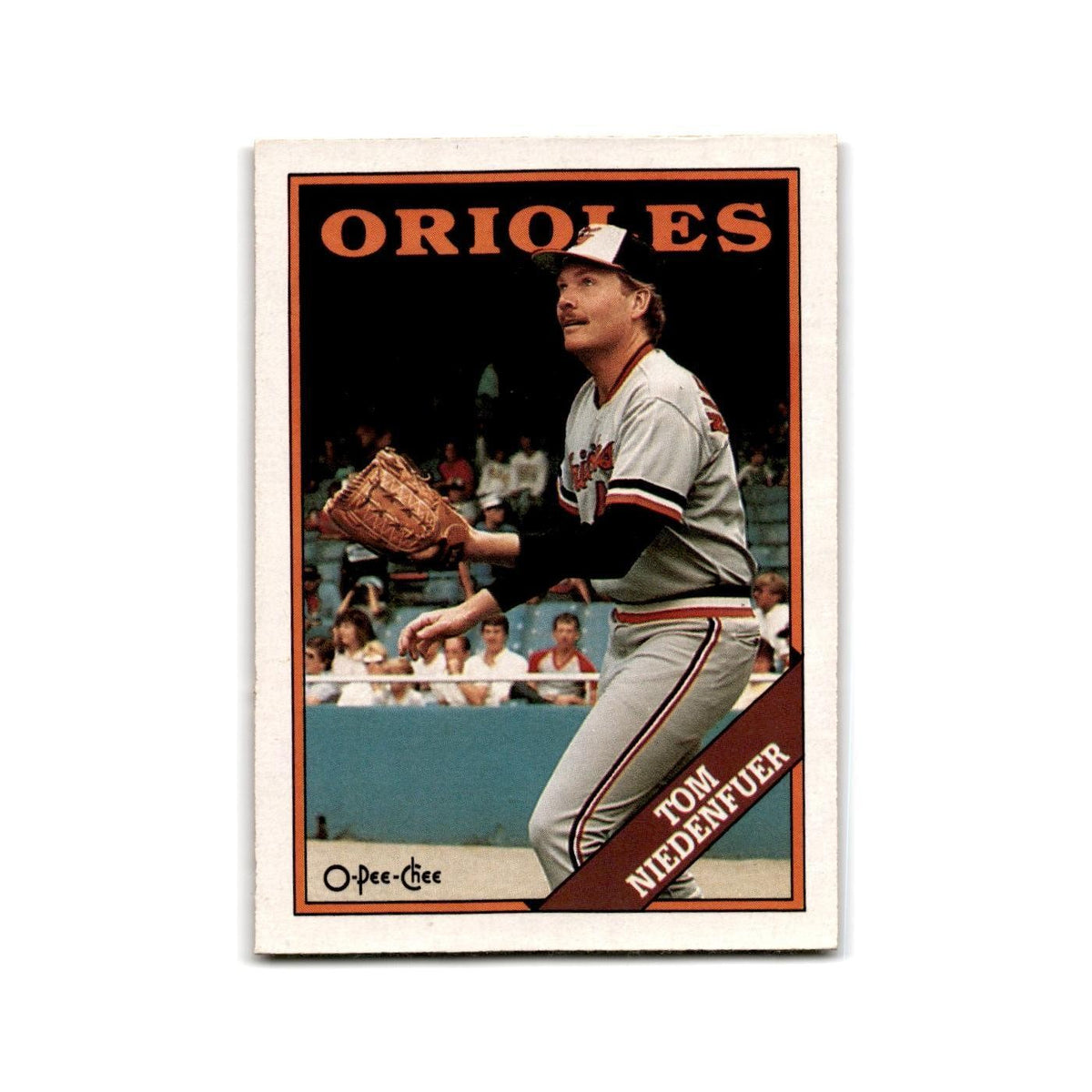 Tom Niedenfuer 1988 O-Pee-Chee #242 Baltimore Orioles Baseball Card NM