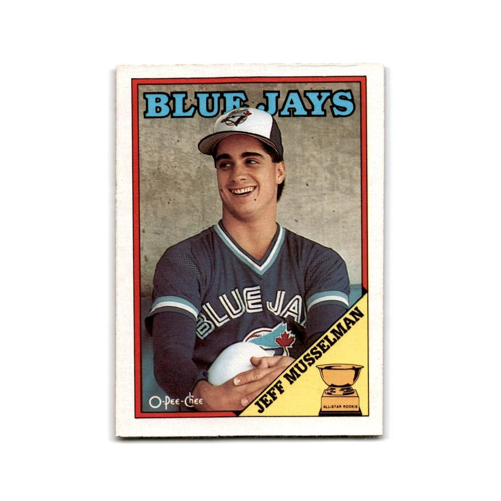 Jeff Musselman 1988 O-Pee-Chee #229 Toronto Blue Jays Baseball Card NM