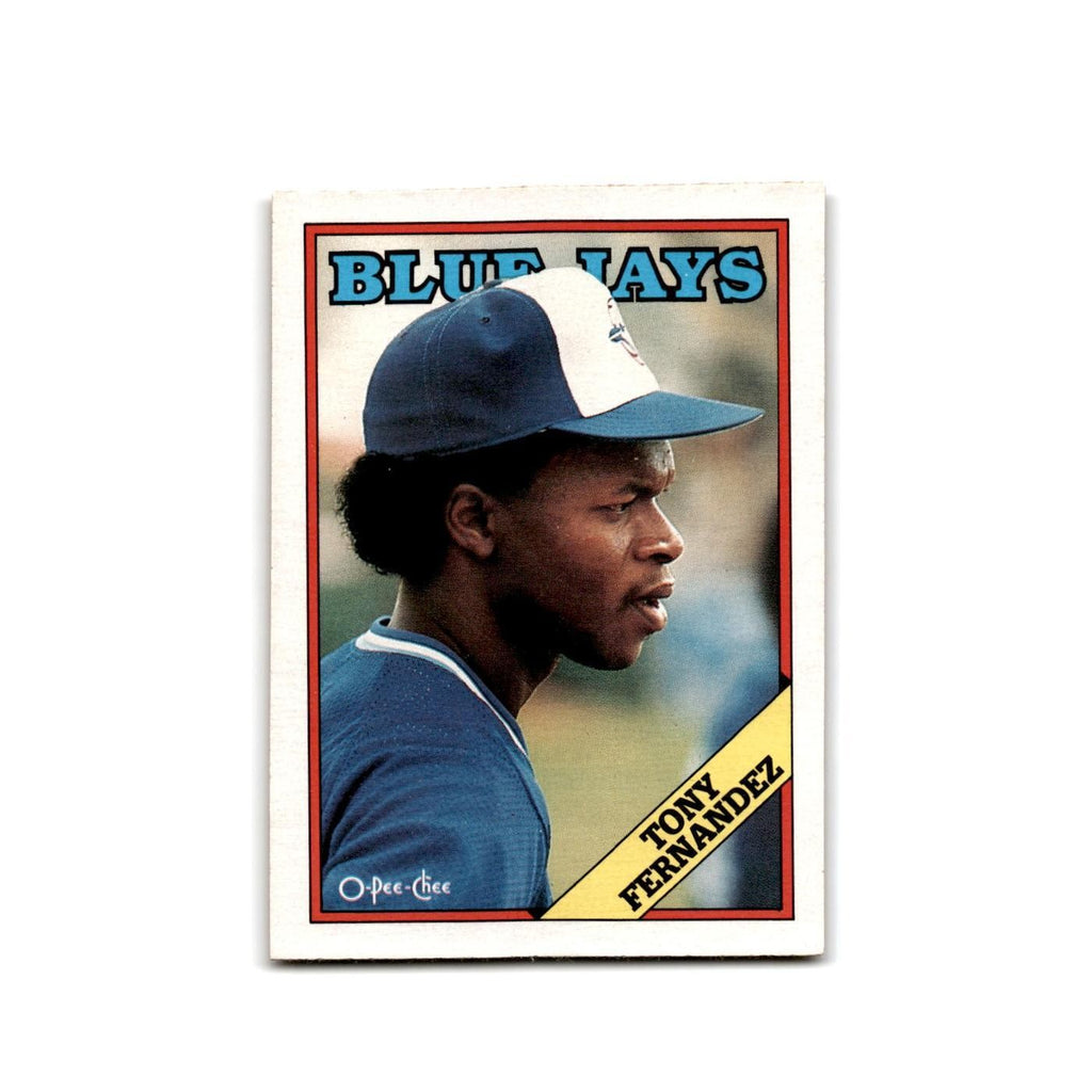 Tony Fernandez 1988 O-Pee-Chee #290 Toronto Blue Jays Baseball Card NM