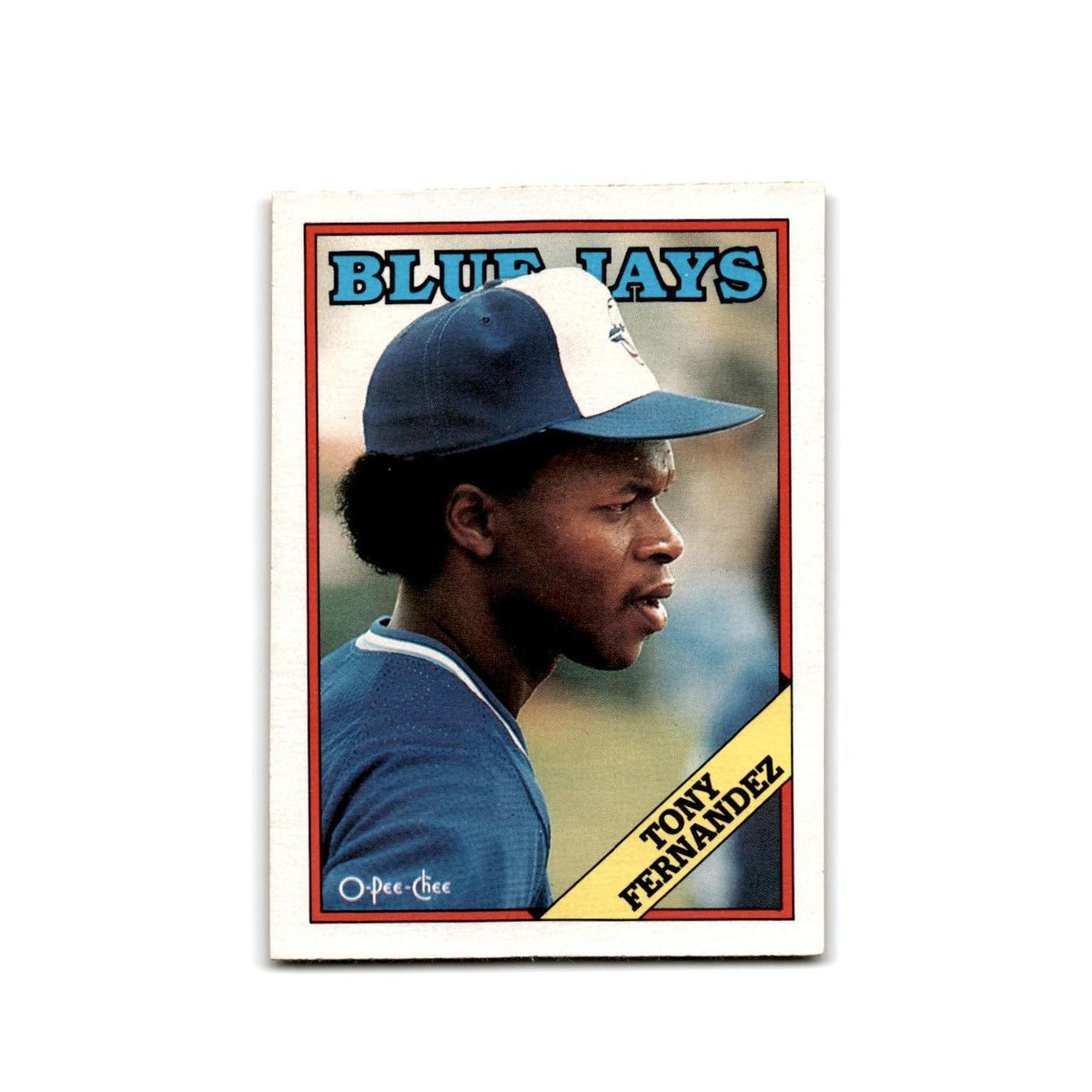 Tony Fernandez 1988 O-Pee-Chee #290 Toronto Blue Jays Baseball Card NM