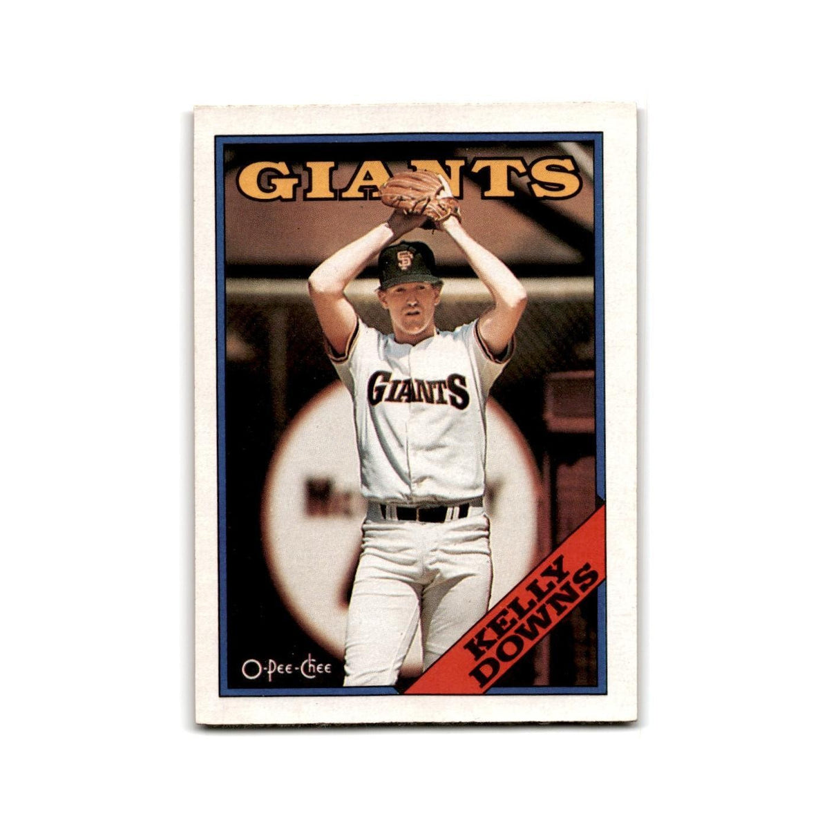 Kelly Downs 1988 O-Pee-Chee #187 San Francisco Giants Baseball Card NM