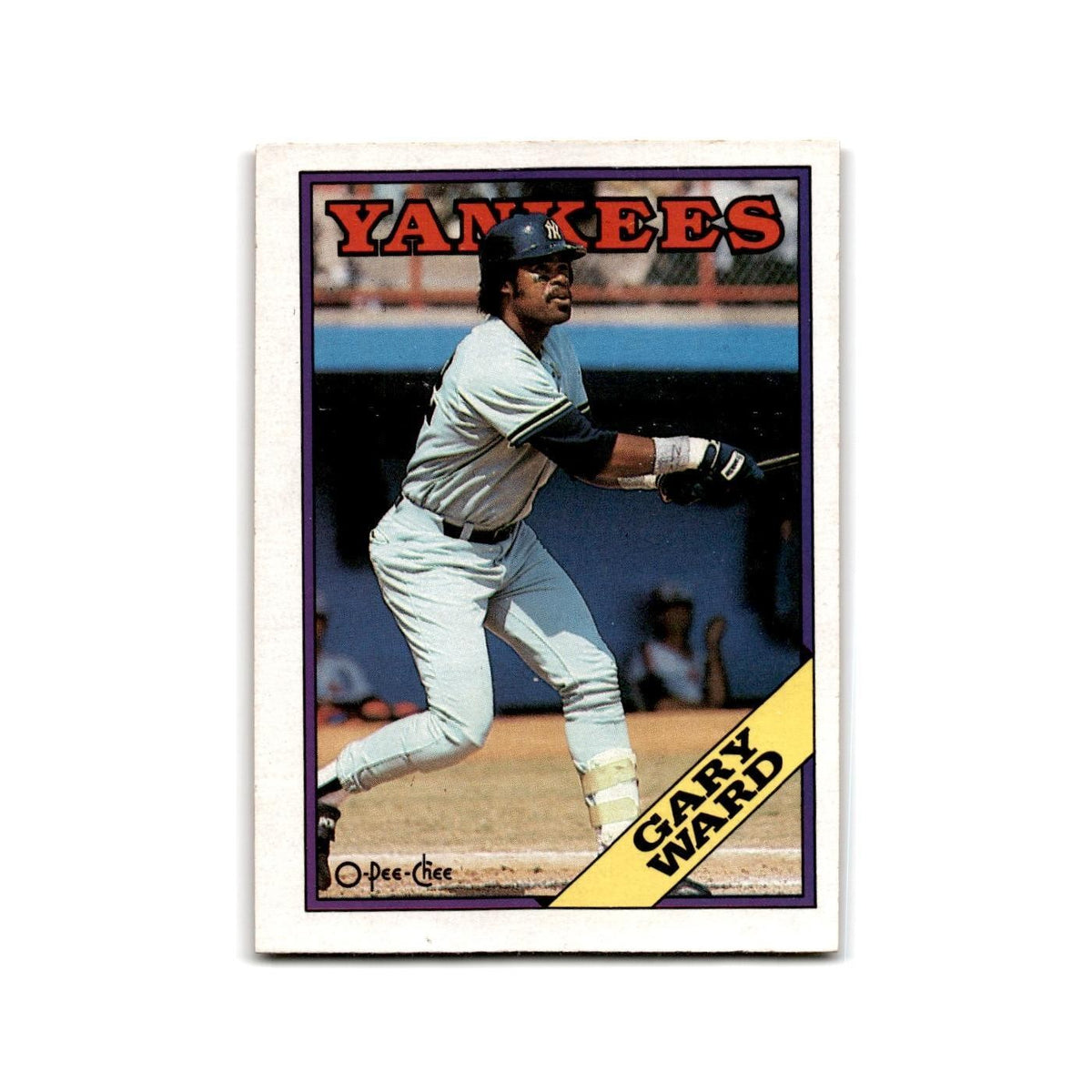Gary Ward 1988 O-Pee-Chee #235 New York Yankees Baseball Card NM