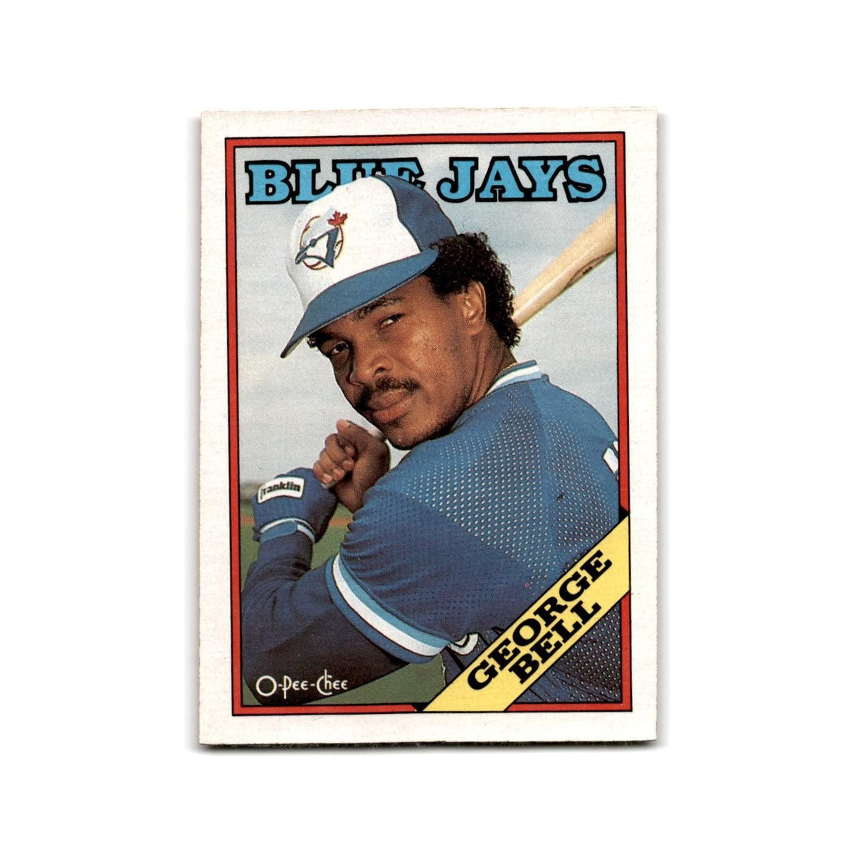 George Bell 1988 O-Pee-Chee #173 Toronto Blue Jays Baseball Card NM