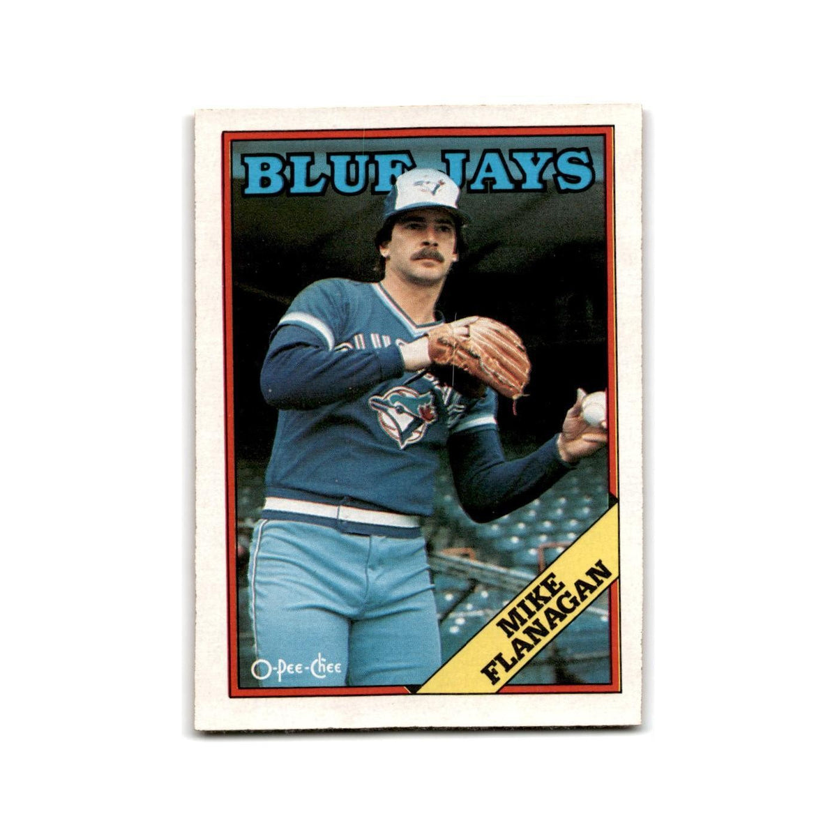 Mike Flanagan 1988 O-Pee-Chee #164 Toronto Blue Jays Baseball Card NM