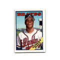 Albert Hall 1988 O-Pee-Chee #213 Atlanta Braves Baseball Card NM