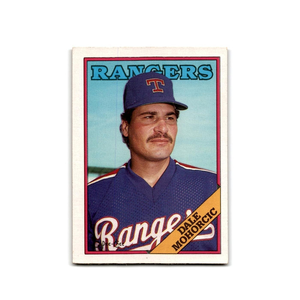 Dale Mohorcic 1988 O-Pee-Chee #163 Texas Rangers Baseball Card NM