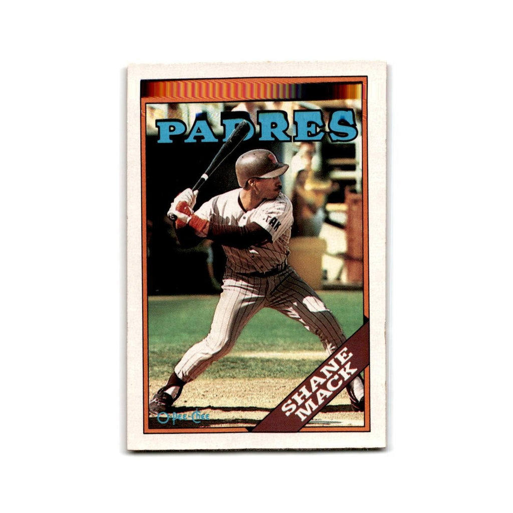 Shane Mack 1988 O-Pee-Chee #283 San Diego Padres Baseball Card NM