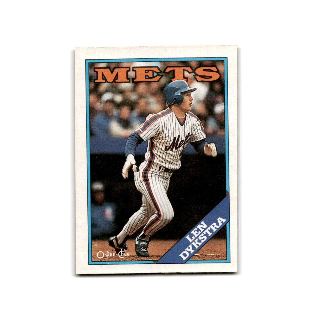 Lenny Dykstra 1988 O-Pee-Chee #299 New York Mets Baseball Card NM