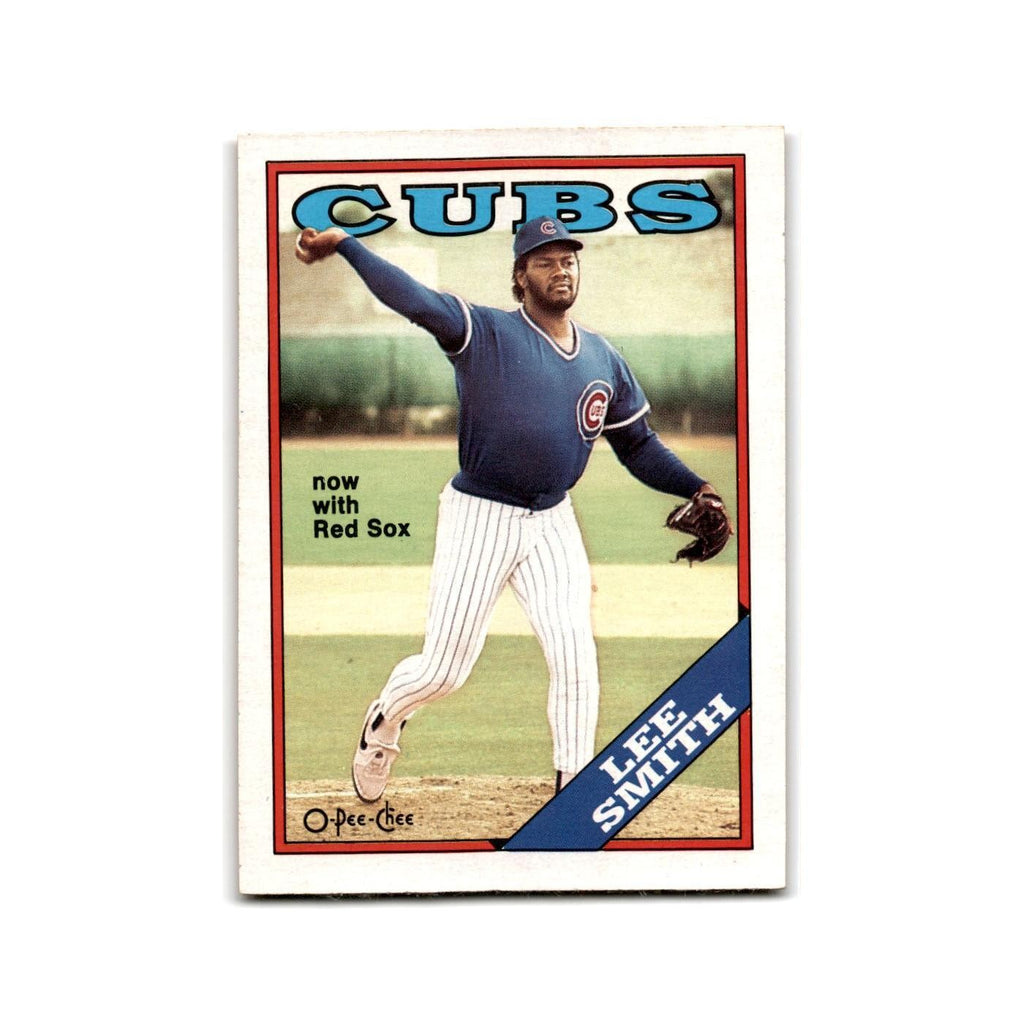 Lee Smith 1988 O-Pee-Chee #240 Boston Red Sox Baseball Card NM