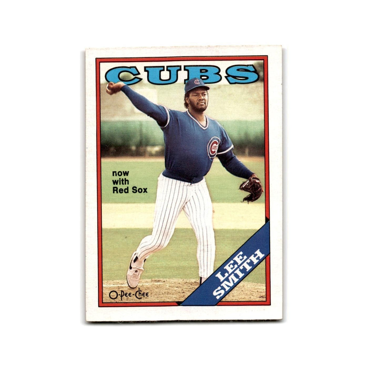Lee Smith 1988 O-Pee-Chee #240 Boston Red Sox Baseball Card NM