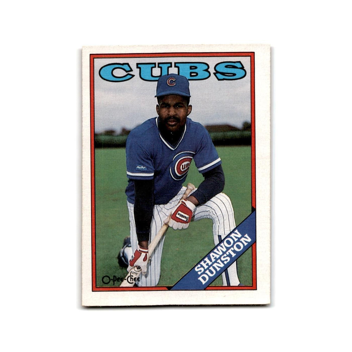 Shawon Dunston 1988 O-Pee-Chee #277 Chicago Cubs Baseball Card NM